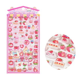 ドロップシール キャラクター ぷくぷくシール 3D 立体シール おしりぷにぷにシール 3dシール 平成レトロ ドロップ ぷっくり つやつや 女の子 平成女子 ぷにぷに 交換 シール シール帳