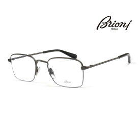 メガネ Brioni ブリオーニ メンズ レディース 伊達眼鏡 BR0035O 001 [新品 真正品 並行輸入品]クリアレンズ交換半額