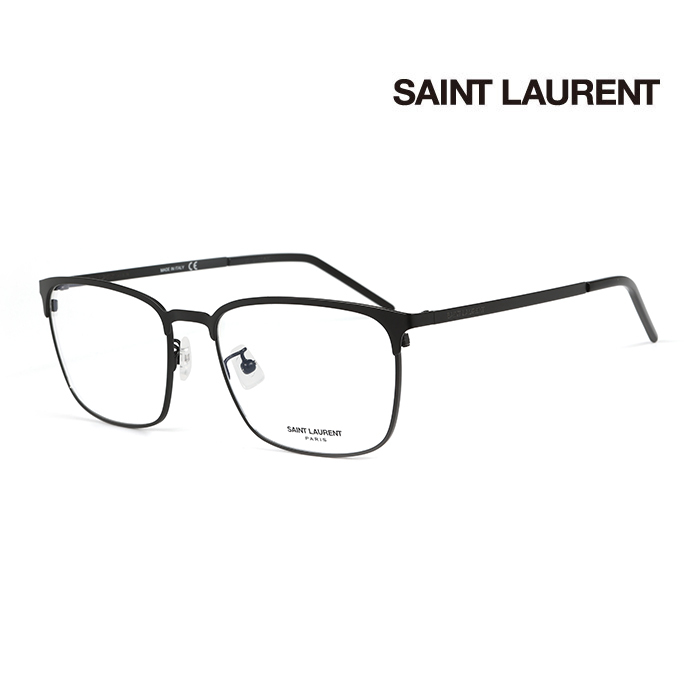 メガネ SAINT LAURENT サンローラン メンズ レディース 上品 オシャレ 大人可愛い 伊達眼鏡 SL378F SLIM 002 [新品 真正品 並行輸入品]