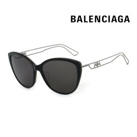 【P10倍さらにクーポン】サングラス BALENCIAGA ラスト1本 バレンシアガ メンズレディース UVカットBB0057SK 001 [新品 真正品 並行輸入品]