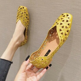 【数量限定！先着10名様：200円OFF】 パンプス フラット 痛くない夏 花柄オフィス ローヒール ぺたんこ バレエシューズフラットパンプス 走れる フラットシューズ 通学柔らかスクエアトゥ パンプス通勤 通勤