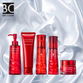 【楽天イーグルス感謝祭★クーポン配布&ポイント2倍】ヤクルト　ラクトデュウ　S．E．シリーズ　5点セット（クレンジング・ウォッシング・ローション1(さらっと）・ミルクa・保湿クリーム）乳酸菌　メイク落とし　洗顔　化粧水　乳液　ヤクルト化粧品