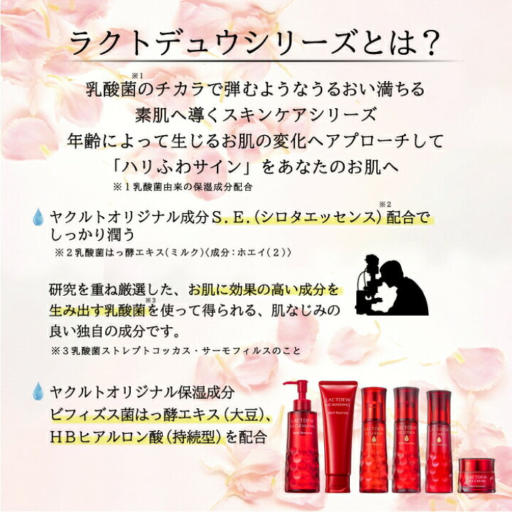 楽天市場】ヤクルト ラクトデュウ S．E．ローション1(さらっと 
