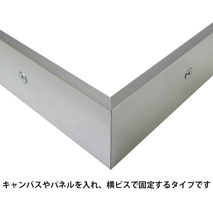 S100号 仮縁・仮額 アルミフレーム出展用仮額縁 標準タイプ S100 号 