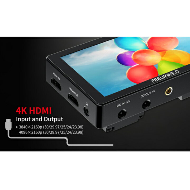 楽天市場】FEELWORLD LUT5 フィールワールド 5.5インチ 外付け 