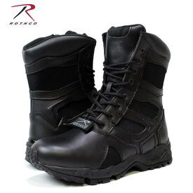 【SALE】 ロスコ ブーツ ROTHCO (ロスコ) メンズ サイドジップブーツ SIDE ZIPPER DEPLOYMENT BOOT タクティカルブーツ ミリタリーブーツ (BLACK) 5358 【あす楽対応】