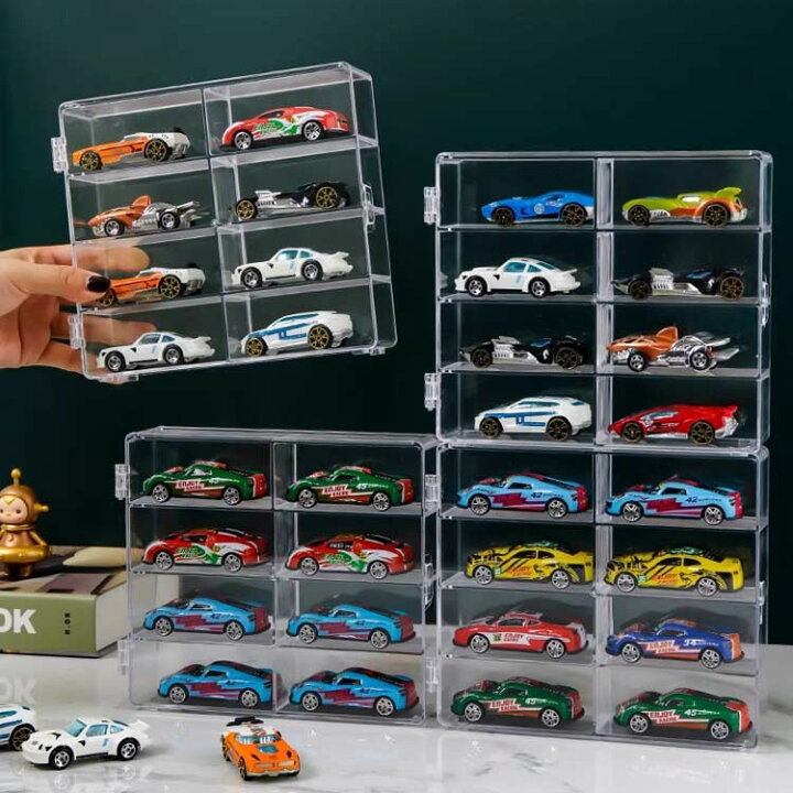 楽天市場】ミニカー コレクションケース 1/8 ミニカー 収納 収納棚 