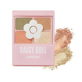 DAISY DOLL by MARY QUANT(デイジードールバイマリークヮント) アイカラー パレット 〈MT〉BR-05 マカロニサラダ 5.1g マット 透け感発色 グラデーション 高輝度ラメ配合 アイシャドウ