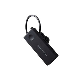 エレコム ヘッドセット Bluetooth 防水 (IPX5対応) 片耳 ハンズフリー通話 ブラック LBT-HSC10WPMPBK 約25×54×35 mm(突起部を除く)