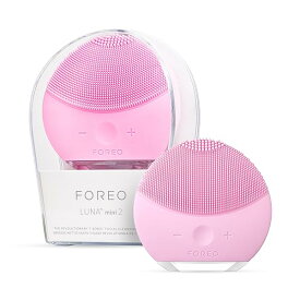 FOREO LUNA mini 2 電動洗顔ブラシ シリコーン製 音波振動 パールピンク 1個