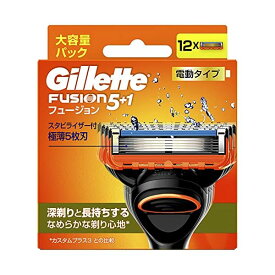 Gillette フュージョン 電動タイプ 替刃12コ入