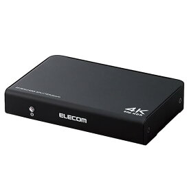 エレコム HDMI分配器 4K 60Hz(18Gbps) 1入力 2出力 HDCP2.2対応 VSP-HDP12BK