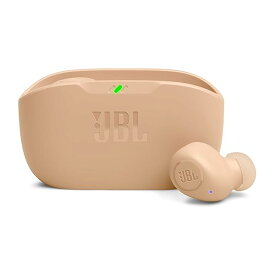 JBL WAVE BUDS 完全ワイヤレスイヤホン Bluetooth/IP54防水防塵/アプリ対応USBタイプC/ベージュ JBLWBUDSBEG 小