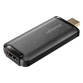 アイ・オー・データ USB HDMI変換アダプター [4K対応] ライブ配信 テレワーク Web会議 キャプチャーボード UVC mac対応 日本メーカー GV-HUVC/4K
