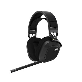CORSAIR HS80 RGB WIRELESS プレミアムゲーミングヘッドセット、PC/PS4/PS5 Dolby Atmos CA-9011235-AP Carbon