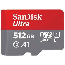 SanDisk (サンディスク) SDアダプター SDSQUAC-512G-GN6MA 512GB Ultra MicroSDXC 150MB s ブラック