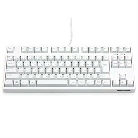 FILCO Majestouch2 HAKUA Tenkeyless 日本語配列 CHERRY MX静音赤軸 アサギキープラー付 マットホワイト FKBN91MPS/JMW2-AKP