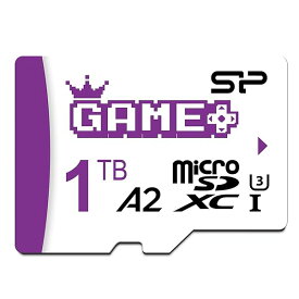 シリコンパワー1TB Superior Gaming Micro SDXC UHS-I (U3) V30 4K A2 高速MicroSDカード アダプター付き スチームデッキ ROG Ally Nintendo-Switch用 SP001TBSTXD