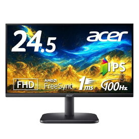 Acer スタンダードモニター 24.5インチ IPS フルHD 100Hz 1ms スピーカー・ヘッドホン端子搭載 HDMI1.4 AMD FreeSync EK251QEbmix