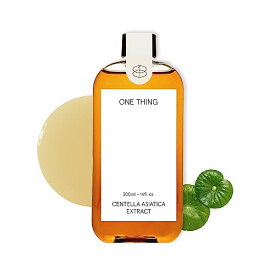 ワンシング （ONE THING）ツボクサエキス ツボクサ化粧水 300ml | さっぱり 混合肌 脂性肌 敏感肌 肌荒れ 赤み CICA シカ配合 ツボクサ 低刺激 高純度 高濃度 無添加 大容量 化粧水 乳液 スキンケア 韓国コスメ