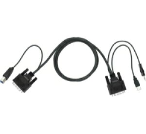 CI-6FCyberView -1201DV[Yp KVMP[u (DVI + USB + I[fBI) 1.8m