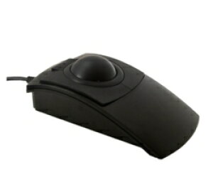 O-Trac Black Trackball�FUSB �g���b�N�{�[�� 3�{�^�� (�F�F�u���b�N)
