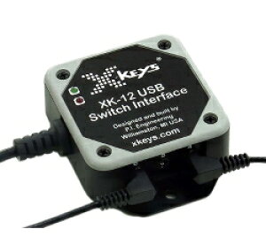 X-keys USB 12 Switch Interface�FUSB �v���O���}�u���E�X�C�b�`�E�C���^�[�t�F�[�X (�ő�X�C�b�`�ڑ����F12)