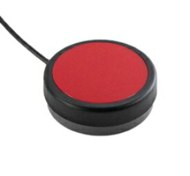 X-keys Red One Button：X-keys スイッチ・インターフェース用 ボタンスイッチ (レンズカラー：レッド)