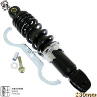 [送料無料]【ブラックボディ】KNリアサス黒230mm スーパージョグZR[3YK]アプリオ[4JP/4LV/SA11J]ビーノ[5…