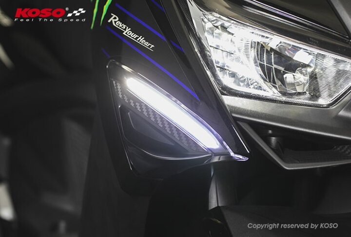 楽天市場】【送料無料】【超高品質】KOSO LEDシーケンシャルフロント 