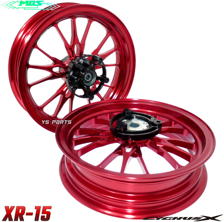 楽天市場】【送料無料】[NEWデザイン]MOS XR-15 鍛造ホイール前後 