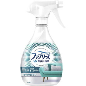 P&G ファブリーズ W除菌+消臭 布用 スプレー 香りが残らない 本体 370ml