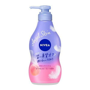 花王 ニベア エンジェルスキン ボディウォッシュ ピーチ&フルーティの香り 本体 480ml