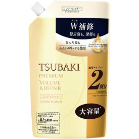 TSUBAKI ツバキ プレミアムボリューム＆リペア ヘアコンディショナー (つめかえ用) 660ml