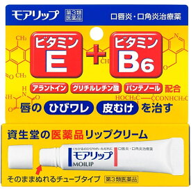 （第3類医薬品）資生堂 モアリップN 8g 唇のひびワレ 皮むけを治す チューブタイプ