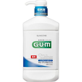 ガム GUM 薬用デンタルリンス ノンアルコールタイプ 960mL (医薬部外品)