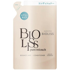 コーセーコスメポート ビオリス ピュアレタッチ ぺたふぅわ ヘアコンディショナー つめかえ 340ml