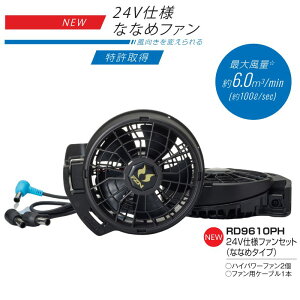 �󒲕��_�� 24V�d�l�t�@���Z�b�g(�ȂȂ߃^�C�v)RD9610PH