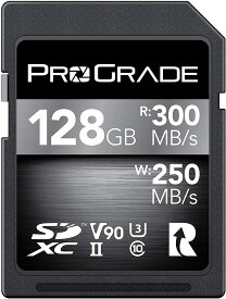 ProGrade Digital (プログレードデジタル) 【SDXC UHS-II V90】 COBALT 300R メモリーカード (128GB)