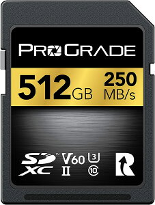 ProGrade Digital (vO[hfW^) SDXC UHS-II V60 GOLD 250R [J[h (512GB)