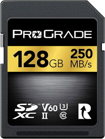 ProGrade Digital (プログレードデジタル) 【SDXC UHS-II V60】 GOLD 250R メモリーカード (128GB)