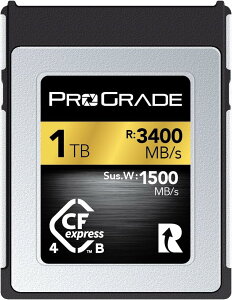 ProGrade Digital CFexpress 4.0 Type B GOLD 1TB [J[h (őǍ3400MB/s ő发3000MB/s) vO[hfW^