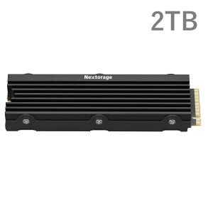 Nextorage {[J[ NEM-PAV[Y 2TB PS5Ήq[gVŇ^SSD ő]x7,400MB/s q[gVN M.2 2280 PCIe4.0 NVMe SSD NEM-PAC2TB/N SYM lNXg[W