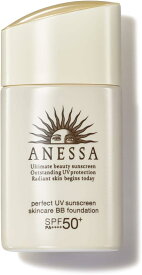 アネッサ(ANESSA) アネッサ パーフェクトUVスキンケアBBファンデーションa オークル10 SPF50 PA+++ 25mL クリーム シトラスソープの香り 1 やや明るめのオークル(x 1) 25ミリリットル