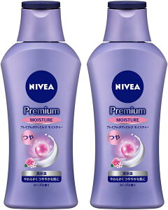 ニベア プレミアム ボディミルク モイスチャー ローズの香り 200g 2本セット やわらかく つややかな肌に ボディ用乳液 超乾燥肌