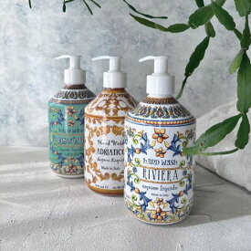 ル・マヨルカ ハンドウォッシュ 500ml 三和トレーディング ハンドソープ 石鹸 アロマ おしゃれ 本体 ボトル 手洗い 潤い ラ・マヨルカ maioliche ルディ rudy