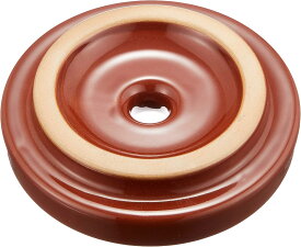 ヤマキイカイ 漬け物石 1.5kg 漬物器 アメ色重石 J32 Yamakiikai 茶 径17cm 厚み4cm