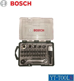 BOSCH(ボッシュ)　マルチドライバー＆ソケットセット【型式 260717375】(27点)《電動工具・手作業工具/ドライバービット/片頭ビット/片頭ドライバービット/プロ/職人/DIY》※メーカー取寄せ品