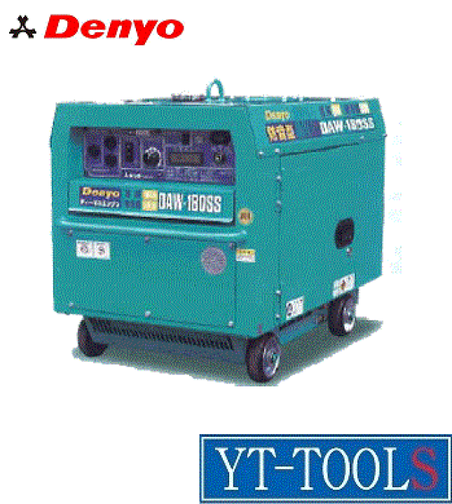 楽天市場】DENYO(デンヨー) 超低騒音型ディーゼルエンジン溶接機