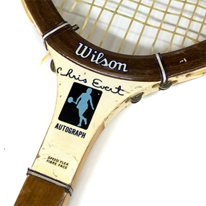 楽天市場】ヴィンテージラケット ウイルソン(WILSON) クリス・エバート 